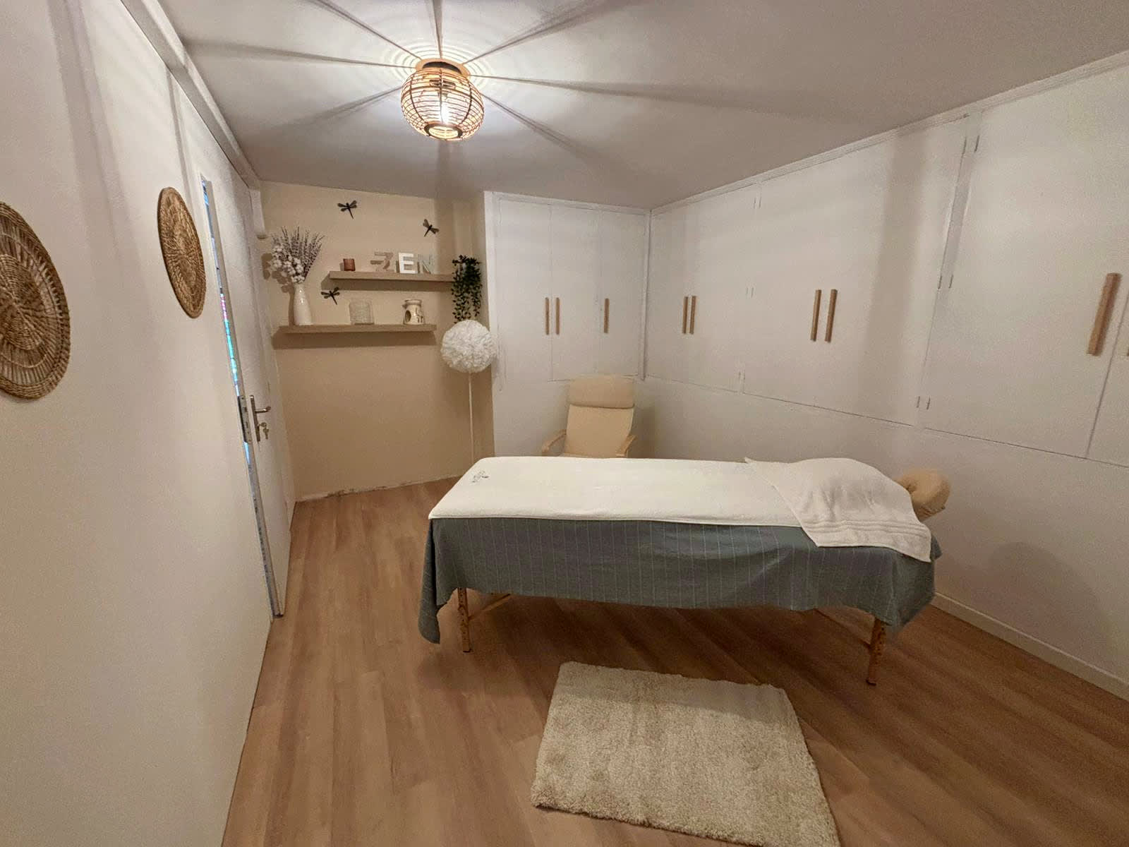 Cabine de soin Blanc Cocon